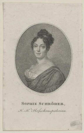 Bildnis der Sophie Schröder