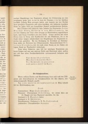 Das erste (mobile) Ersatzbataillon
