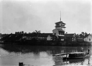 Altes Fort in Jakarta : Blick auf Reste eines alten Forts in Jakarta.