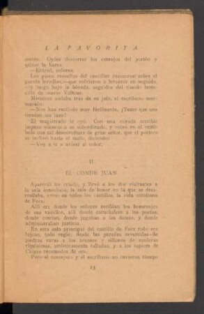 II - El conde Juan