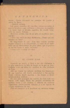 II - El conde Juan