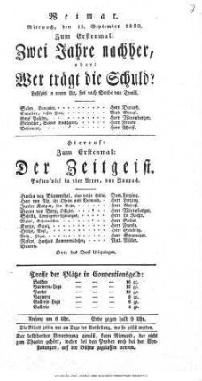 Der Zeitgeist