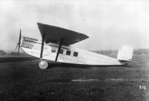 Verkehrsflugzeug "Dornier-Komet III", Seitenansicht (Dornier, Friedrichshafen) : Technikgeschichte | Maschinenbau | Verkehrswesen | Luftfahrzeuge | Flugzeuge