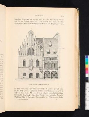Südöstlicher Teil des alten Rathauses.
