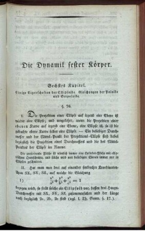 Sechstes - Siebentes Kapitel.