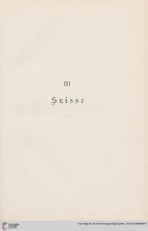 III Suisse