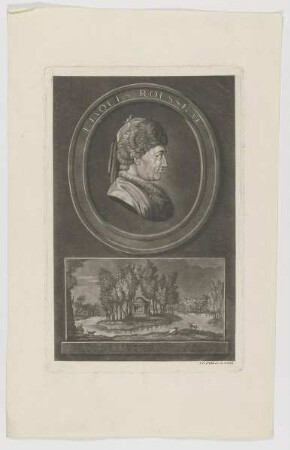 Bildnis des I. Iaques Rousseau