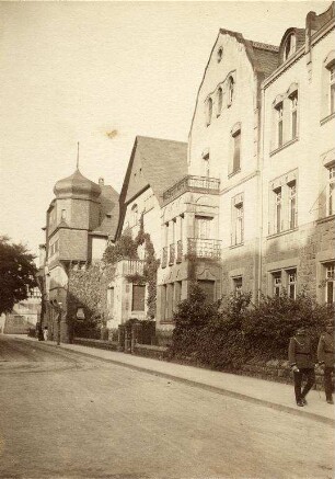 Ansichten von Karlsruhe, Bruchsal und Rastatt. Eisenlohrstraße