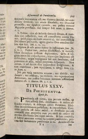325-333, Titulus XXXV