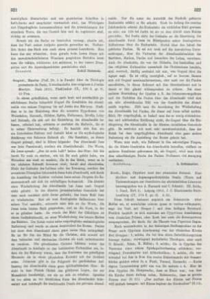 322-324 [Rezension] Koch, Hugo, Cyprian und der römische Primat