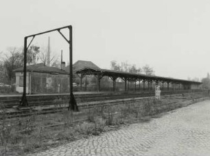 Liebertwolkwitz, Bahnhof, Gleisanlagen