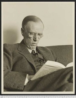 Porträtaufnahme Sinclair Lewis