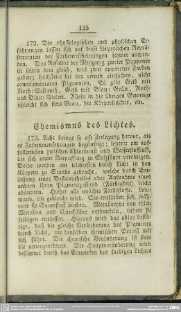 Chemismus des Lichtes