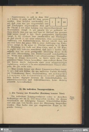D) Die indirekten Tonungsverfahren