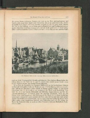 Der Husumer Hafen in den zwanziger Jahren unseres Jahrhunderts