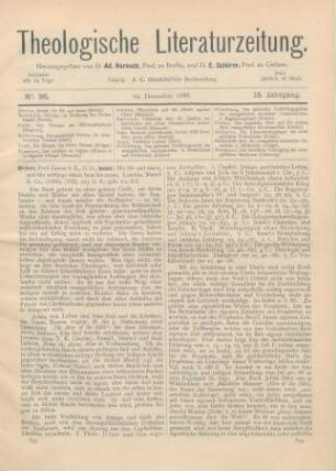 633-636 [Rezension] Driver, S. R., Isaiah: His life and times, and the writings which bear his name