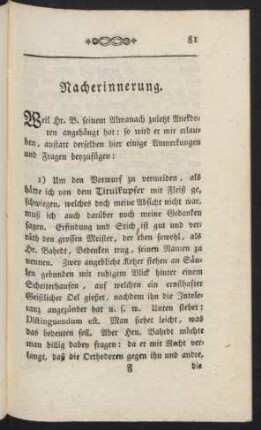 Nacherinnerung