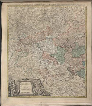 Electoratus Moguntinus : ut et Palatin. Infer. Hassiae & Fluminis Moeni aliqua pars exhibens simul Occid. Circ. Franconiae partes nimiru insimam part. Episc. Würtz. Comit. Werth. Reineck, Hohenl. & Erpach etc. Geogr. exhibitus