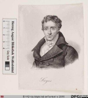 Bildnis Emmanuel-Joseph Sieyès (1808 comte)