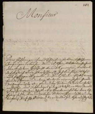 Brief von Johann Daniel Geysel an Johann Friedrich von Uffenbach. Erlangen, 8.5.1738