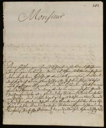 Brief von Johann Daniel Geysel an Johann Friedrich von Uffenbach. Erlangen, 8.5.1738