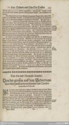 Ein und Viertzigstes bis Zwey und Viertzigstes Capitul.