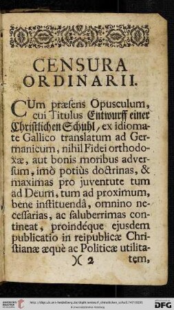 Censura ordinarii