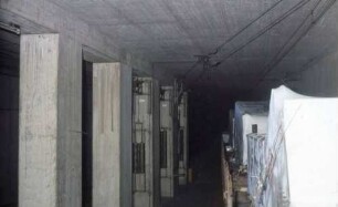 Stuttgart S-Bahn-Tunnel Rampe Hauptbahnhof Rolltreppentransport