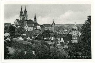 Meißen. Altstadt, Frauenkirche - Albrechtsburg u. Dom