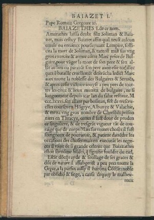 Baiazethes I. de ce nom