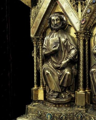 Elisabethschrein — Kreuzseite — 1. Apostel von links