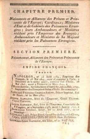 Almanach impérial : annuaire. 1811