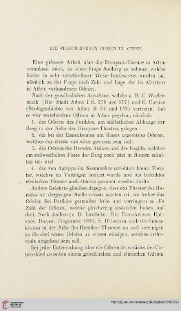 17: Die Verschiedenen Odeien in Athen