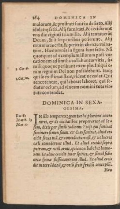 Dominica In Sexagesima.