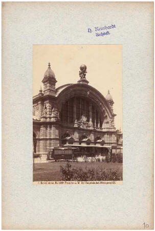 Hauptbahnhof, Frankfurt/Main: Mittelportal