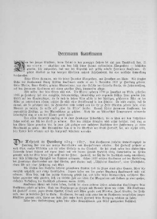 Die Lehrzeit in Hamburg 1824 - 1827