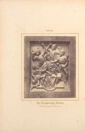 Die Verspottung Christi.