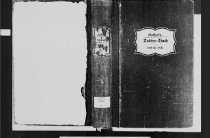 Stollhofen, katholische Gemeinde: Sterbebuch 1809-1870