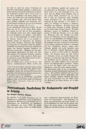 Internationale Ausstellung für Buchgewerbe und Graphik in Leipzig, [4]