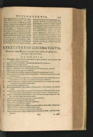 Exercitatio Decima Tertia. De mora per interpellationem extraiudicialem inducta, & aestimatione ad tempus illius reducenda.