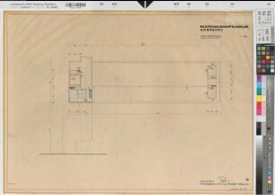 Arnsberg, Bezirksregierung, Hauptgebäude, Seibertzstr. 1, Dachgeschoss, Grundriss