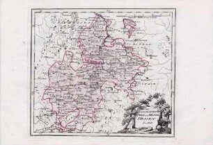 Die Landgrafschaft Ober und Nieder Hessen. Nro. 258