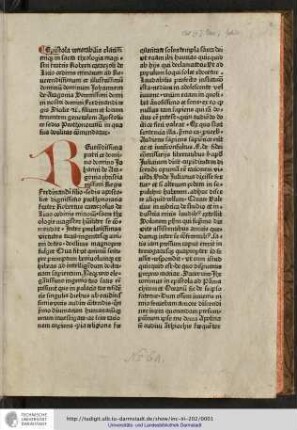 Epistola venerabilis clarissimique in sacra theologia magistri fratris Roberti Caraczoli de Litio, ordinis minorum...