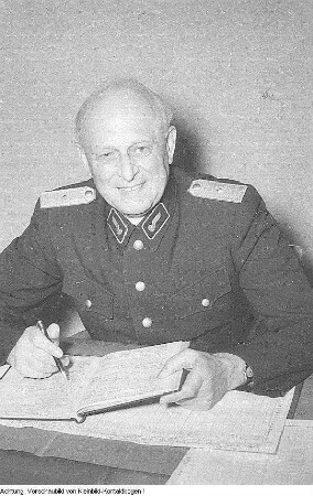 Fischer, Vize-Präsident der Deutschen Reichsbahn, Bezirksdirektion Dresden, 1957