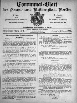 1885,4: No. 4, 25. Januar 1885