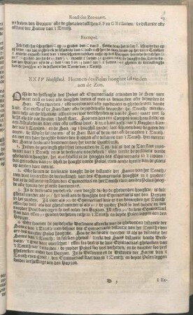 XXIV Hooftstuck. Hoemen des Polus hooghte sal vinden aen de Zon.