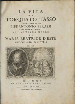 La Vita Di Torquato Tasso
