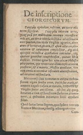 De inscriptione Georgicorum.