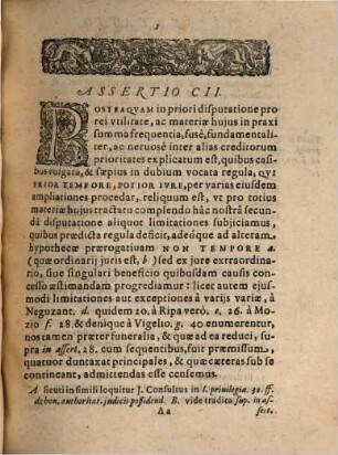 Dispvtatio Ivridica Complectens Qvaestiones Illvstres Et Magis Practicas Ex Diversis Jvris Vtrivsqve Materiis Desvmptas