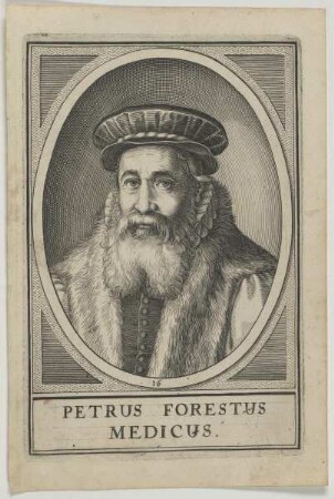 Bildnis des Petrus Forestus
